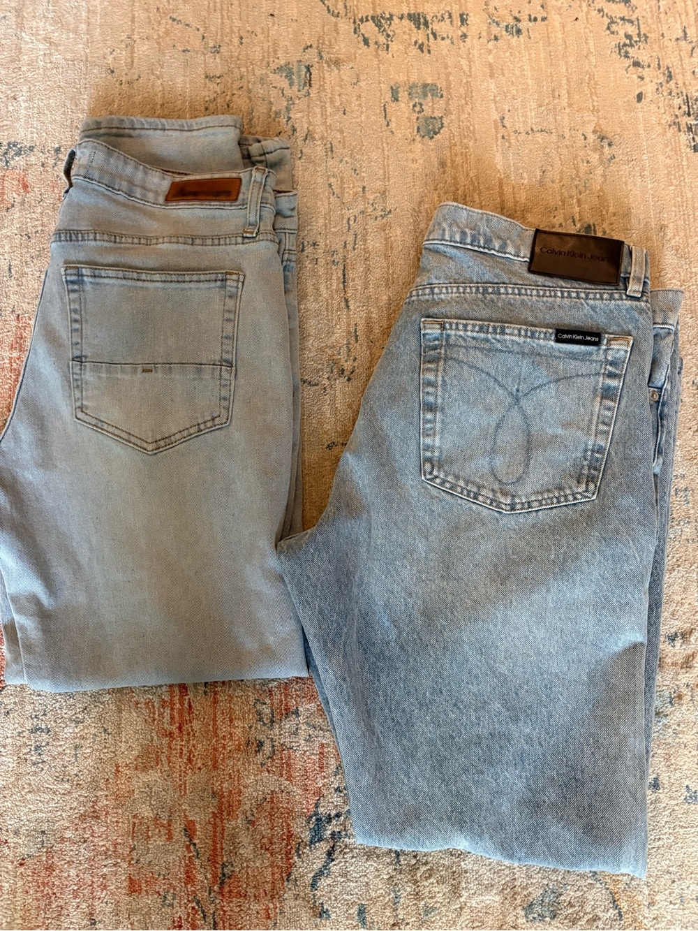 Calvin Klein Jeans Men's Straight Jeans Pair & Articles of Society 34 x 30